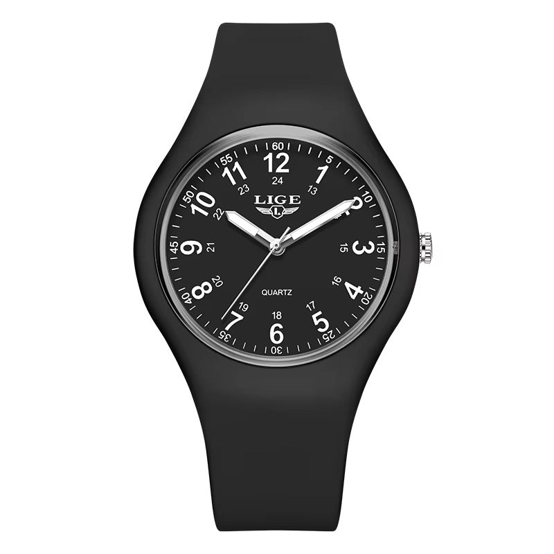 Schlichte Silikon Armbanduhr "Impermeabile femminile no.3215" - PITANI