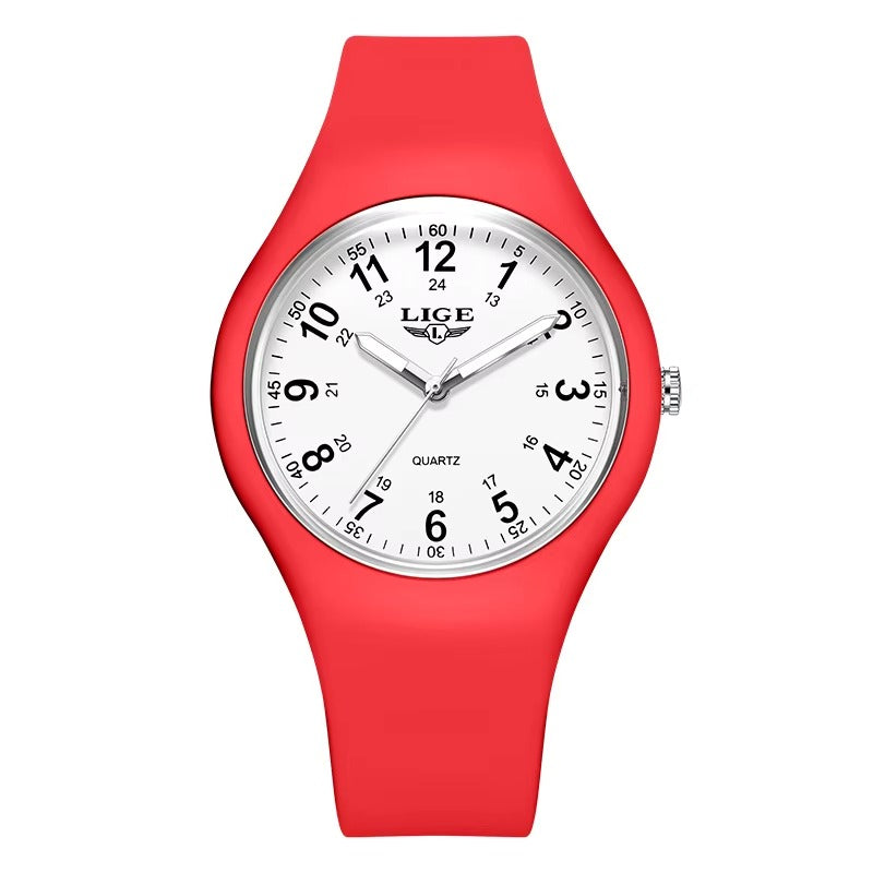 Schlichte Silikon Armbanduhr "Impermeabile femminile no.3215" - PITANI