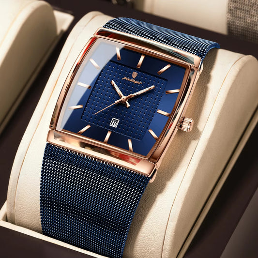 Ultra dünne Quadratische Armbanduhr "Orologio da polso da uomo rettangolare no.4179" - PITANI