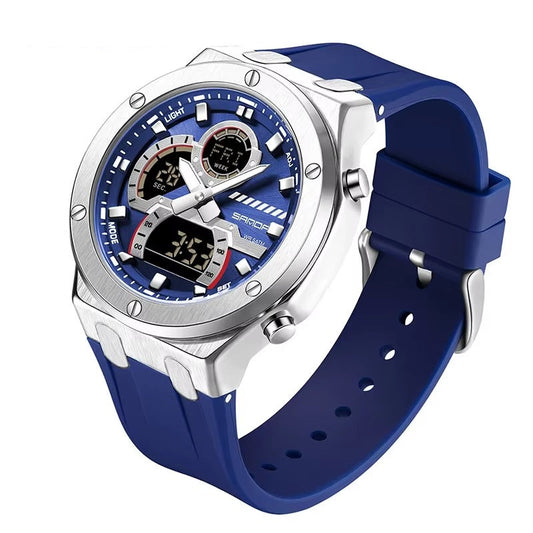 Silikon Armbanduhr "Calendario a doppio display no.5254“ - PITANI