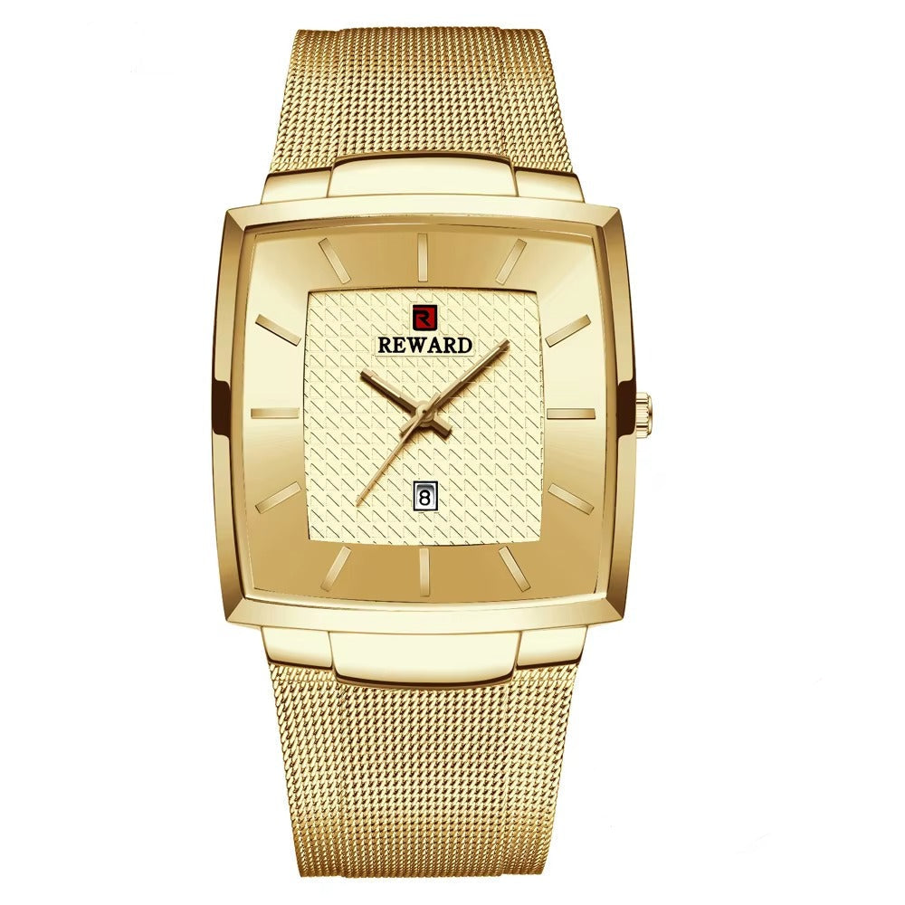 Elegante Mesh Armbanduhr "Acciaio impermeabile no.5254“ - PITANI