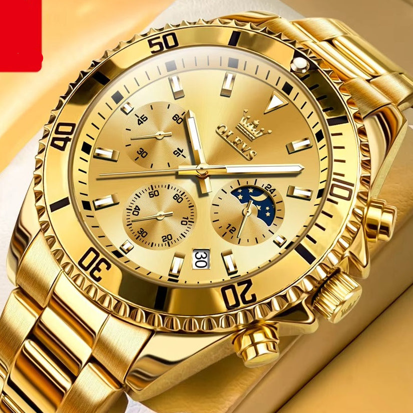 Edelstahl Armbanduhr "Orologio di lusso di alta qualità no.4127" - PITANI