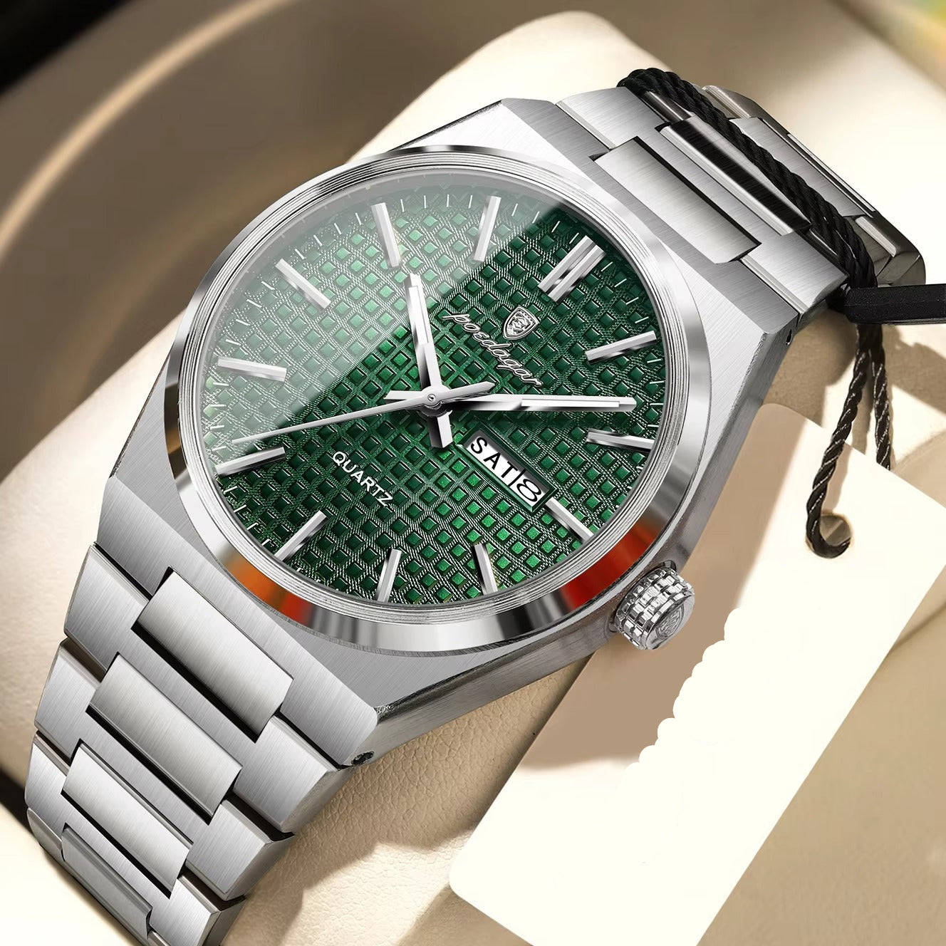 Elegante Edelstahl Armbanduhr "Orologio da uomo di lusso no.5239“ - PITANI