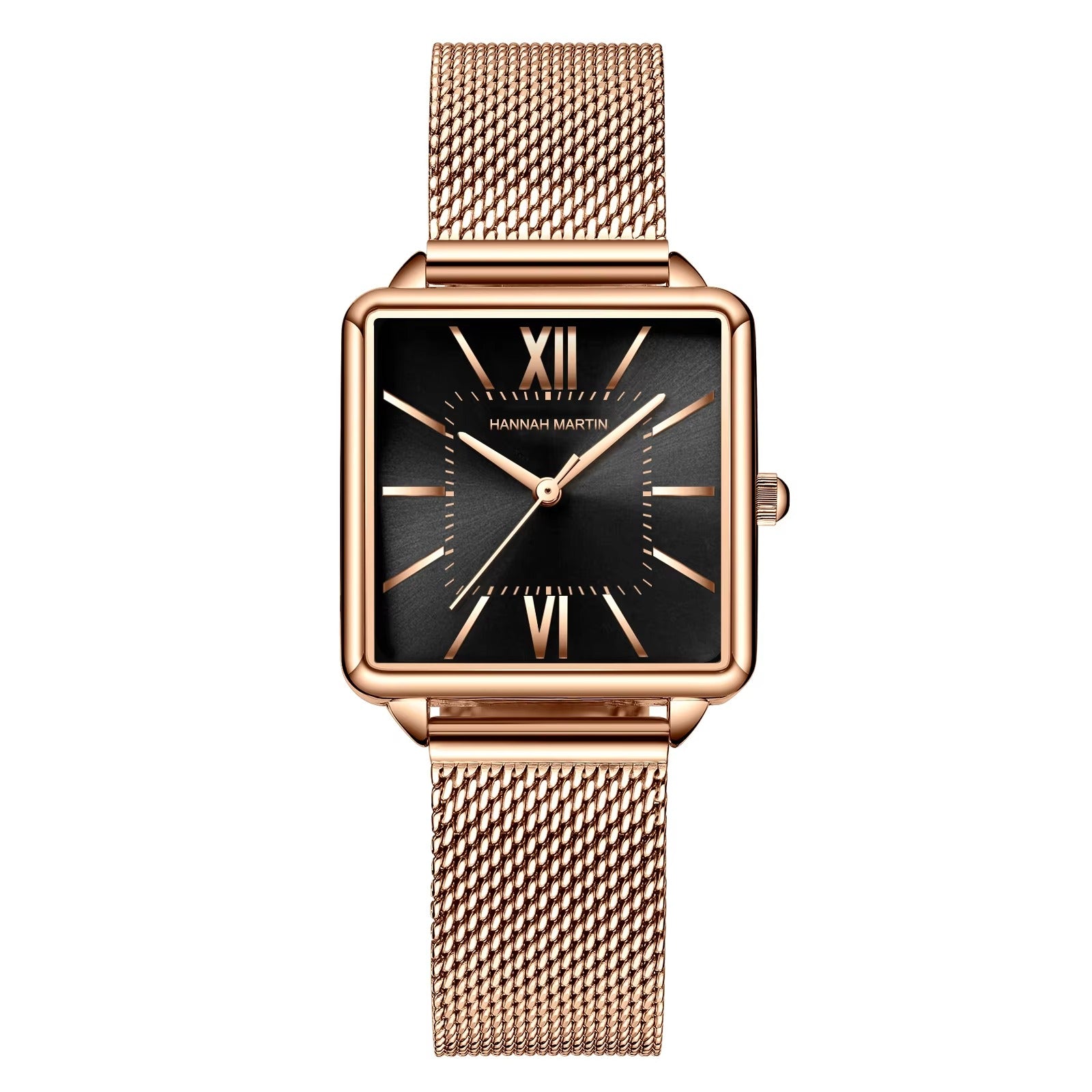 Quadratisch minimalistische Mesh Armbanduhr "Orologio regalo per donna no.5146" - PITANI