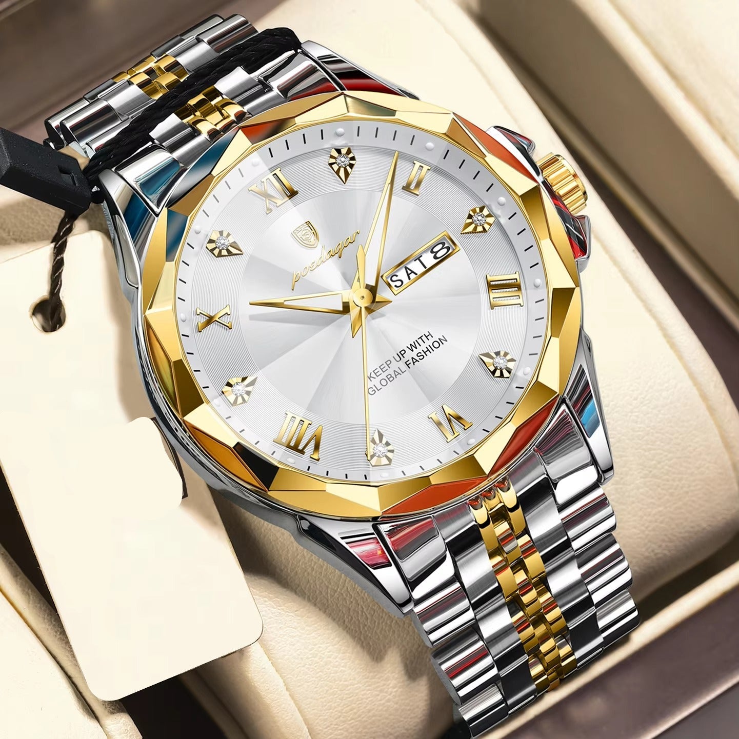 Elegante Edelstahl Business Armbanduhr "Orologio da polso no.5271“ - PITANI