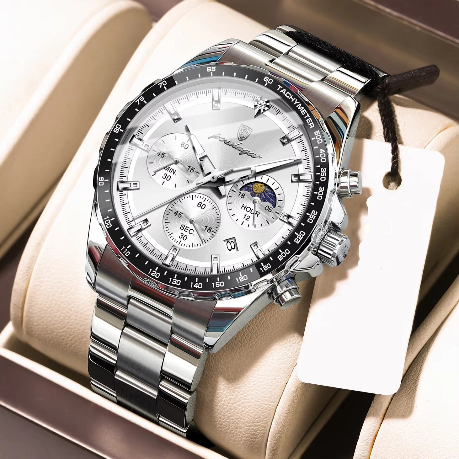 Edelstahl Armbanduhr "Orologio da polso da uomo no.5240“ - PITANI