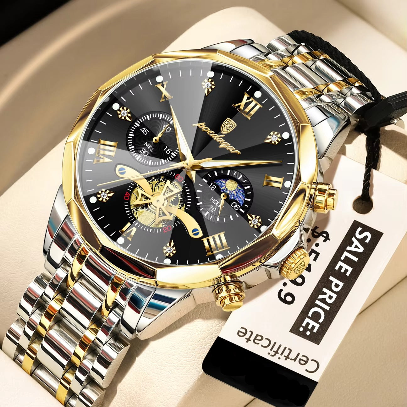 Edelstahl Armbanduhr "Originale di alta qualità no.4159" - PITANI