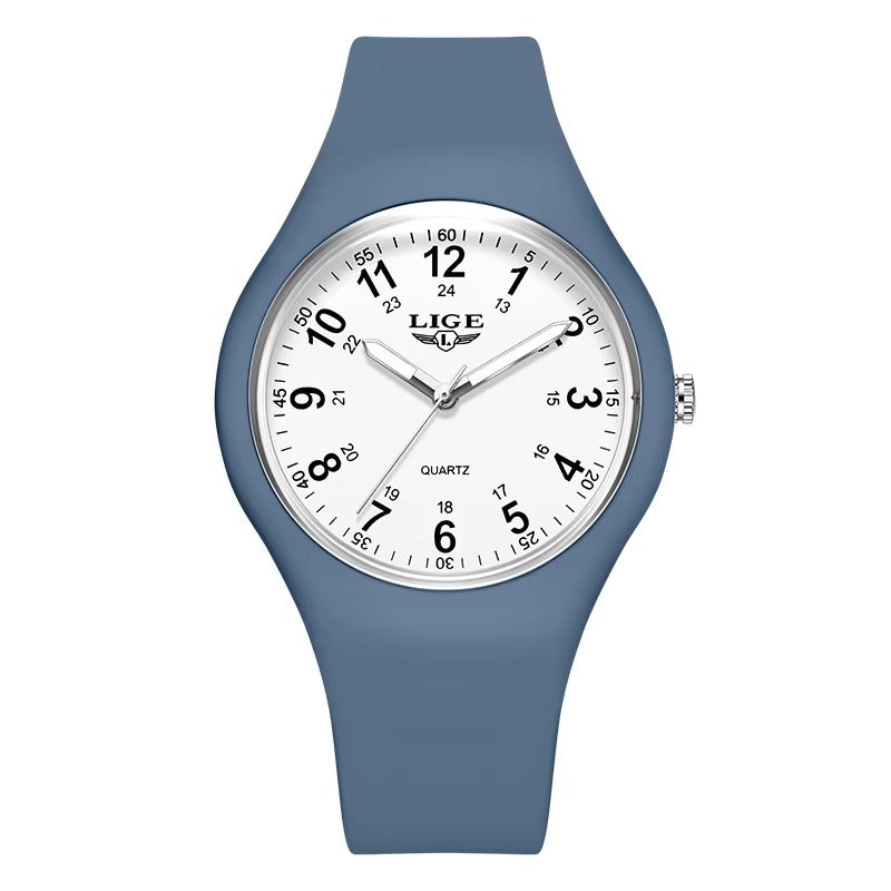 Schlichte Silikon Armbanduhr "Impermeabile femminile no.3215" - PITANI