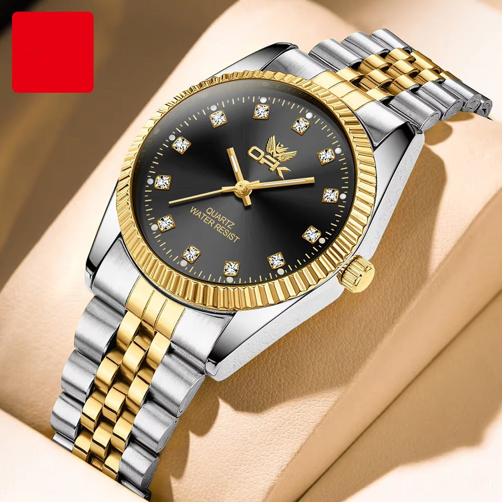 Edelstahl Armbanduhr "Quarzo in acciaio inossidabile no.4126" - PITANI