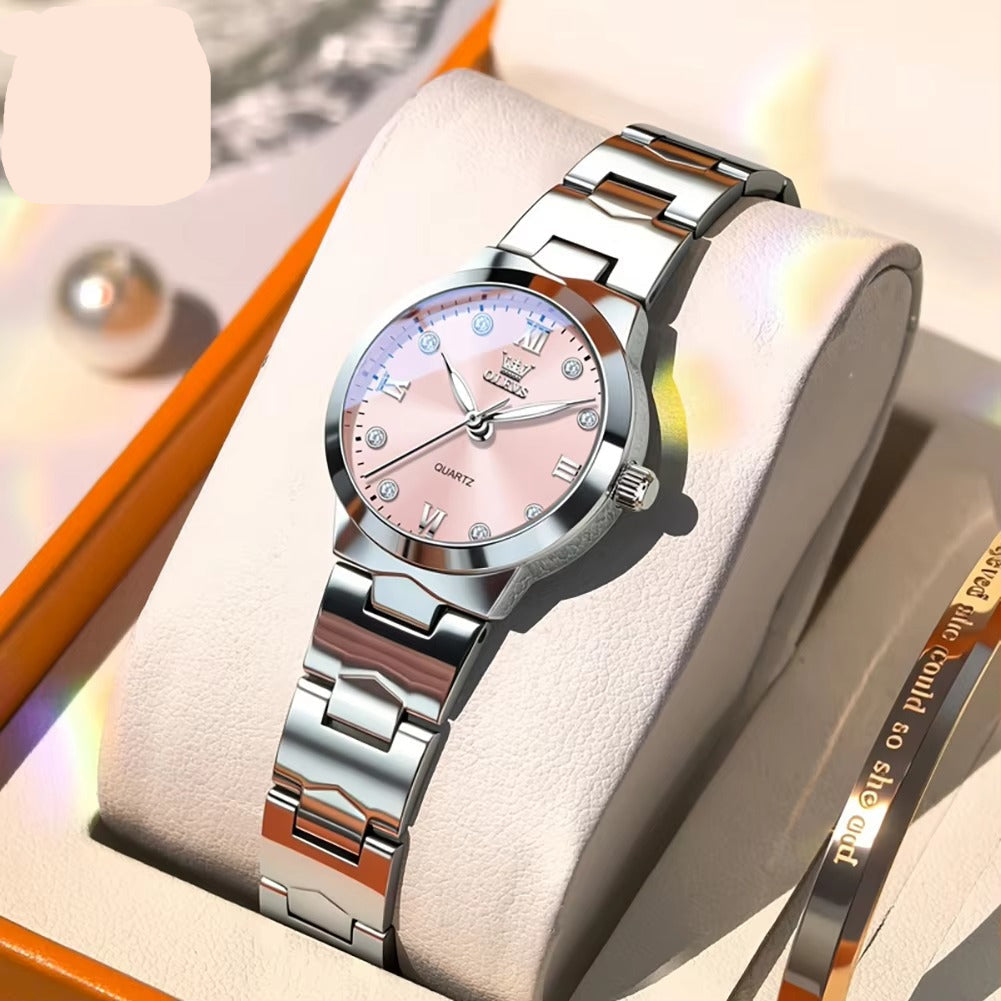 Elegante Edelstahl Armbanduhr "Funzione luminosa no.3260“ - PITANI