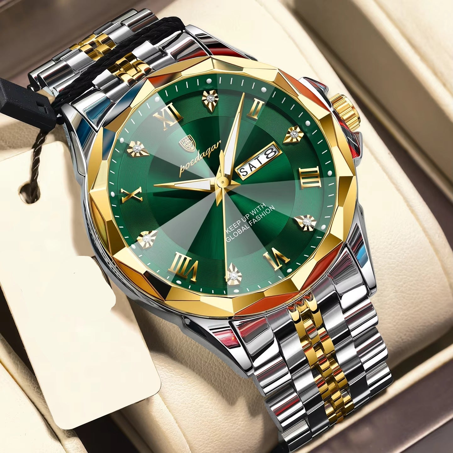 Elegante Edelstahl Business Armbanduhr "Orologio da polso no.5271“ - PITANI