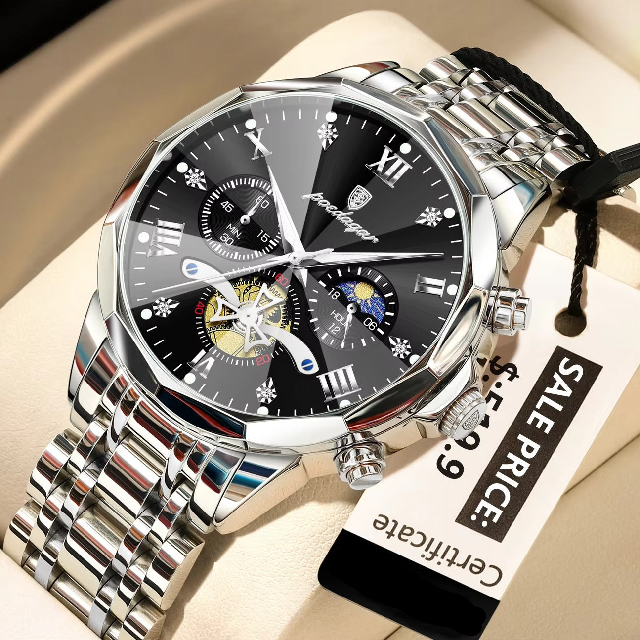 Edelstahl Armbanduhr "Originale di alta qualità no.4159" - PITANI