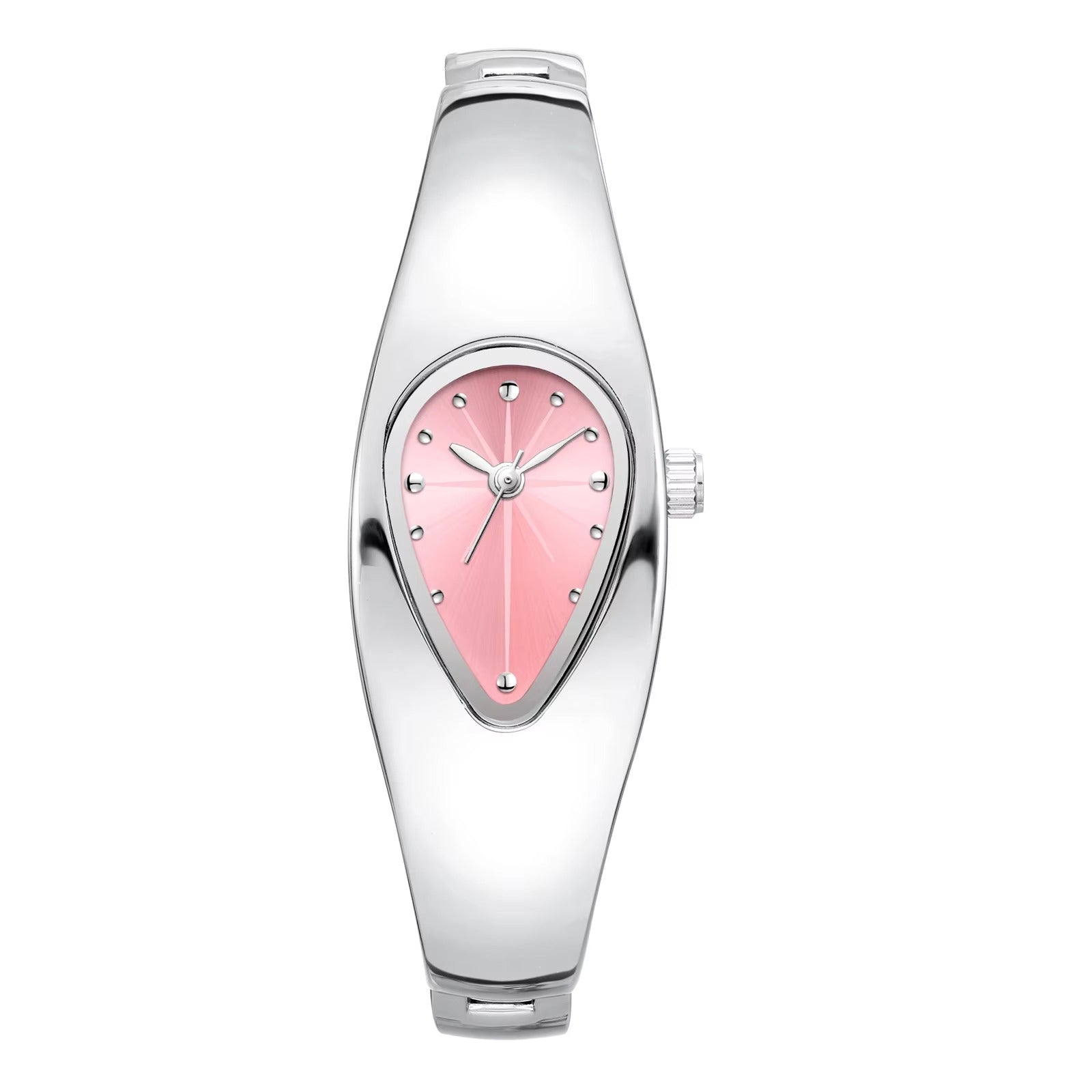 Außergewöhnliche Edelstahl Armbanduhr in Wassertropfen Form "Lama creativa die acqua no.3208" - PITANI