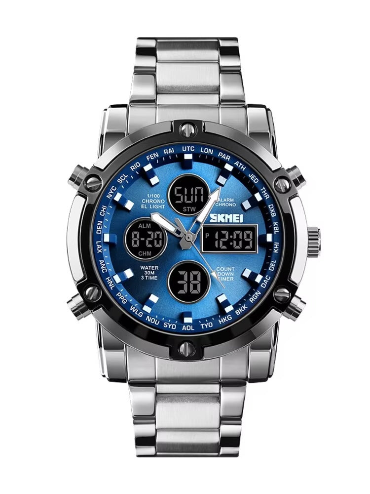 Außergewöhnliche Edelstahl Armbanduhr "Movimento al quarzo no.5275“ - PITANI