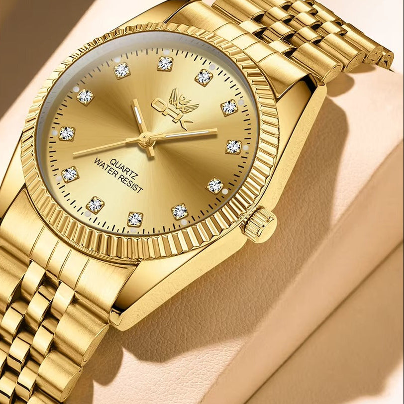 Edelstahl Armbanduhr "Quarzo in acciaio inossidabile no.4126" - PITANI