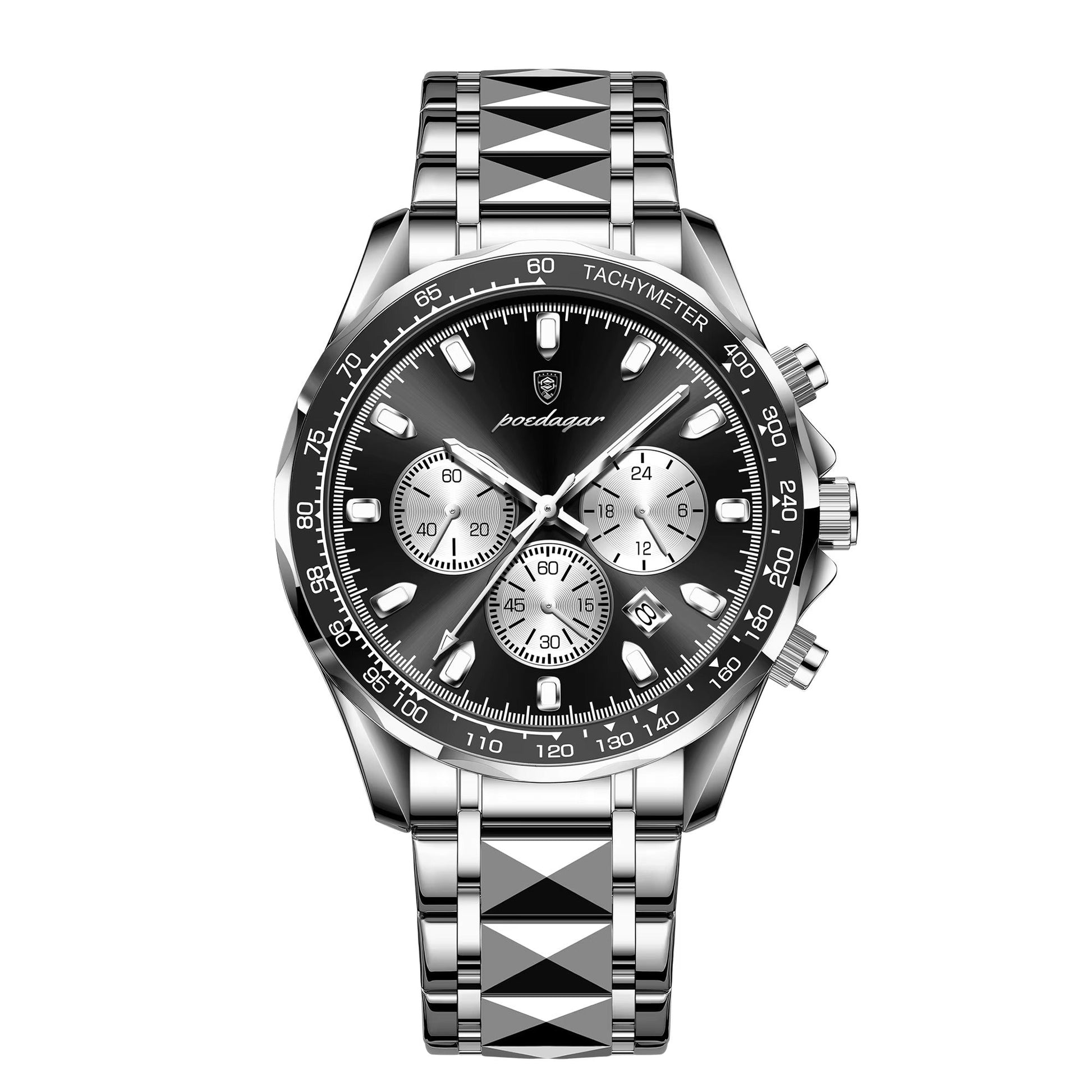 Edelstahl Armbanduhr "Orologio da uomo con orologio a lancetta no.4172" - PITANI