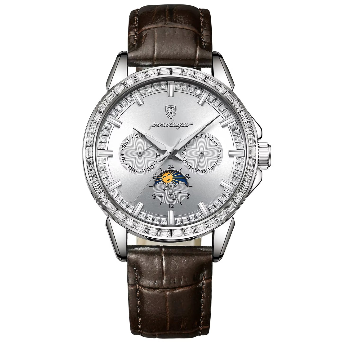 Edelstahl Armbanduhr "Impermeabile Luminoso no.4153" - PITANI