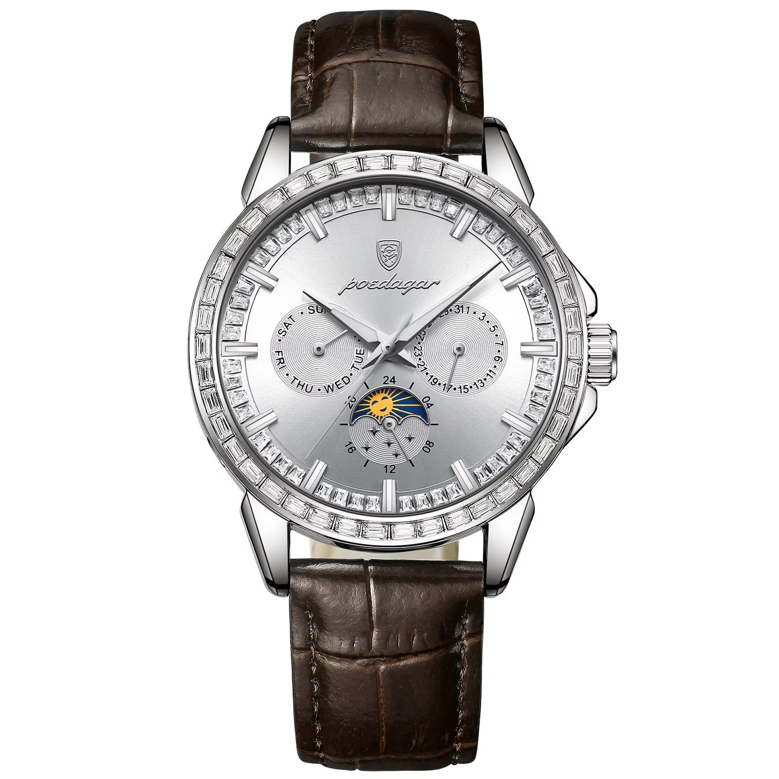 Edelstahl Armbanduhr "Impermeabile Luminoso no.4153" - PITANI