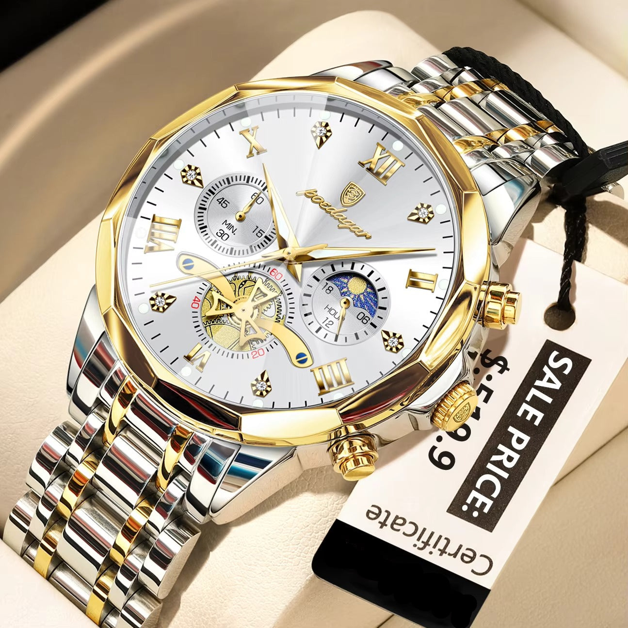 Edelstahl Armbanduhr "Originale di alta qualità no.4159" - PITANI