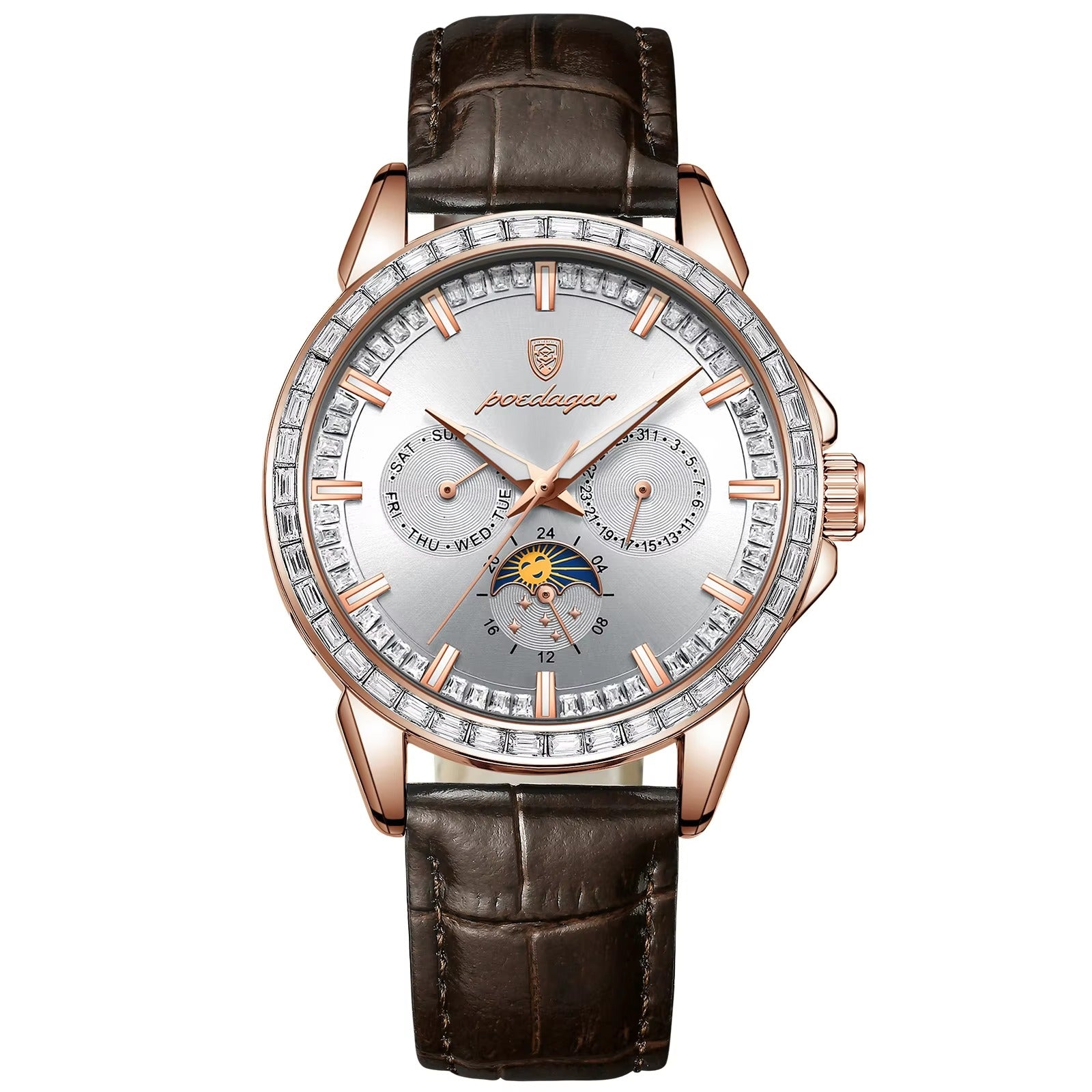 Edelstahl Armbanduhr "Impermeabile Luminoso no.4153" - PITANI