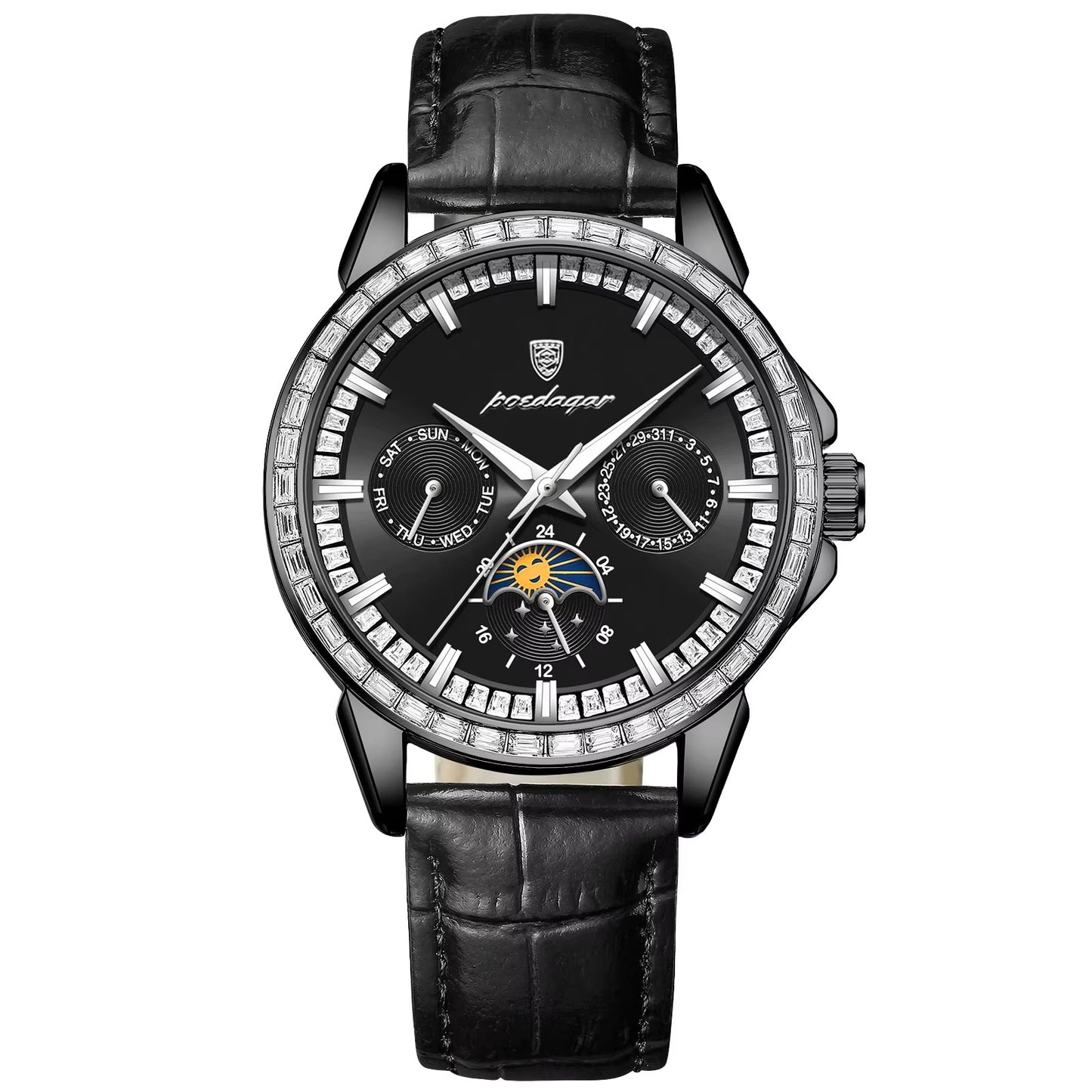 Edelstahl Armbanduhr "Impermeabile Luminoso no.4153" - PITANI