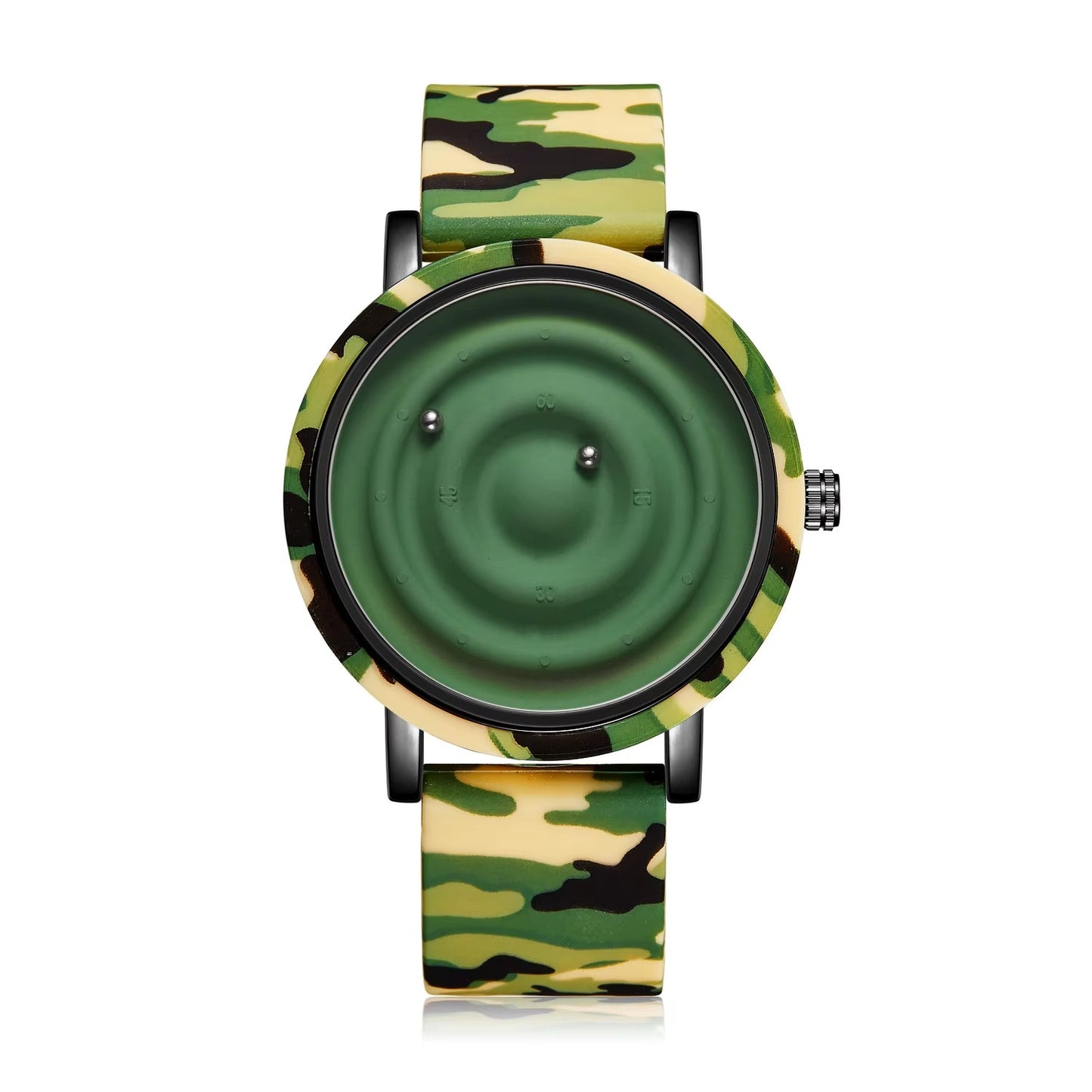 Außergewöhnliche Armbanduhr mit magnetischen Kugelzeiger "Magnetico galleggiante no.3214" - PITANI