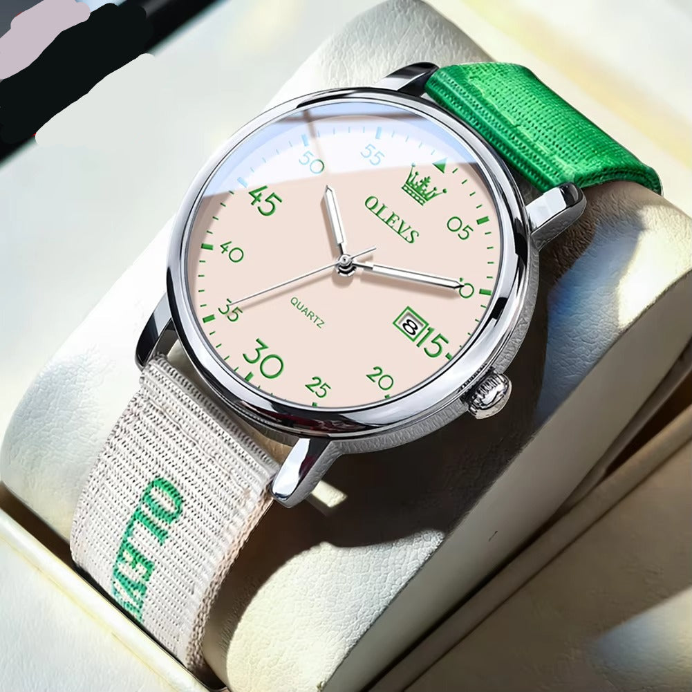 Doppelfarbig bunte Armbanduhr "Business della moda no.5312“ - PITANI