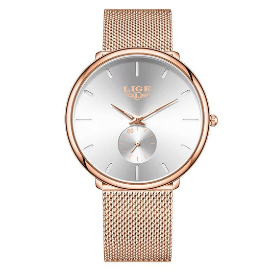 Schlicht minimalistische Mesh Armbanduhr "Cinturino in maglia no.3231“ - PITANI