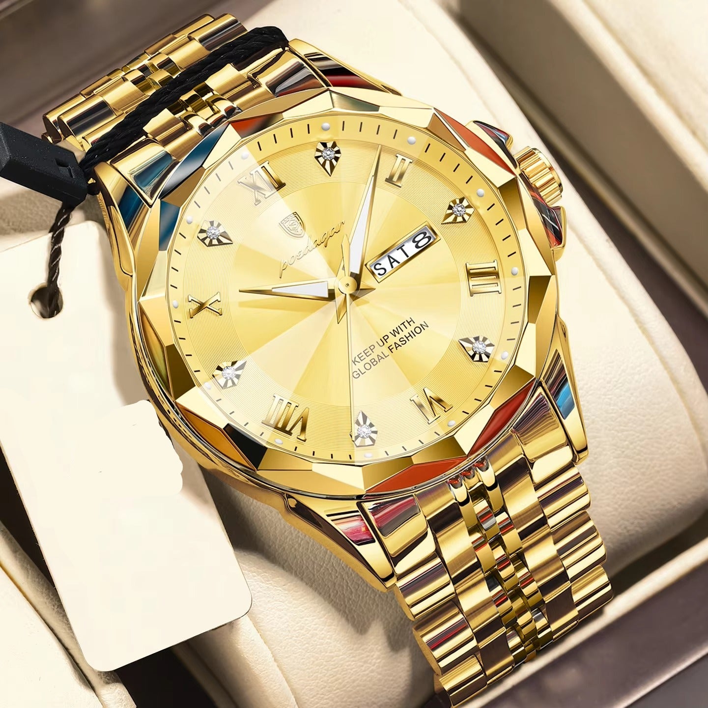 Elegante Edelstahl Business Armbanduhr "Orologio da polso no.5271“ - PITANI