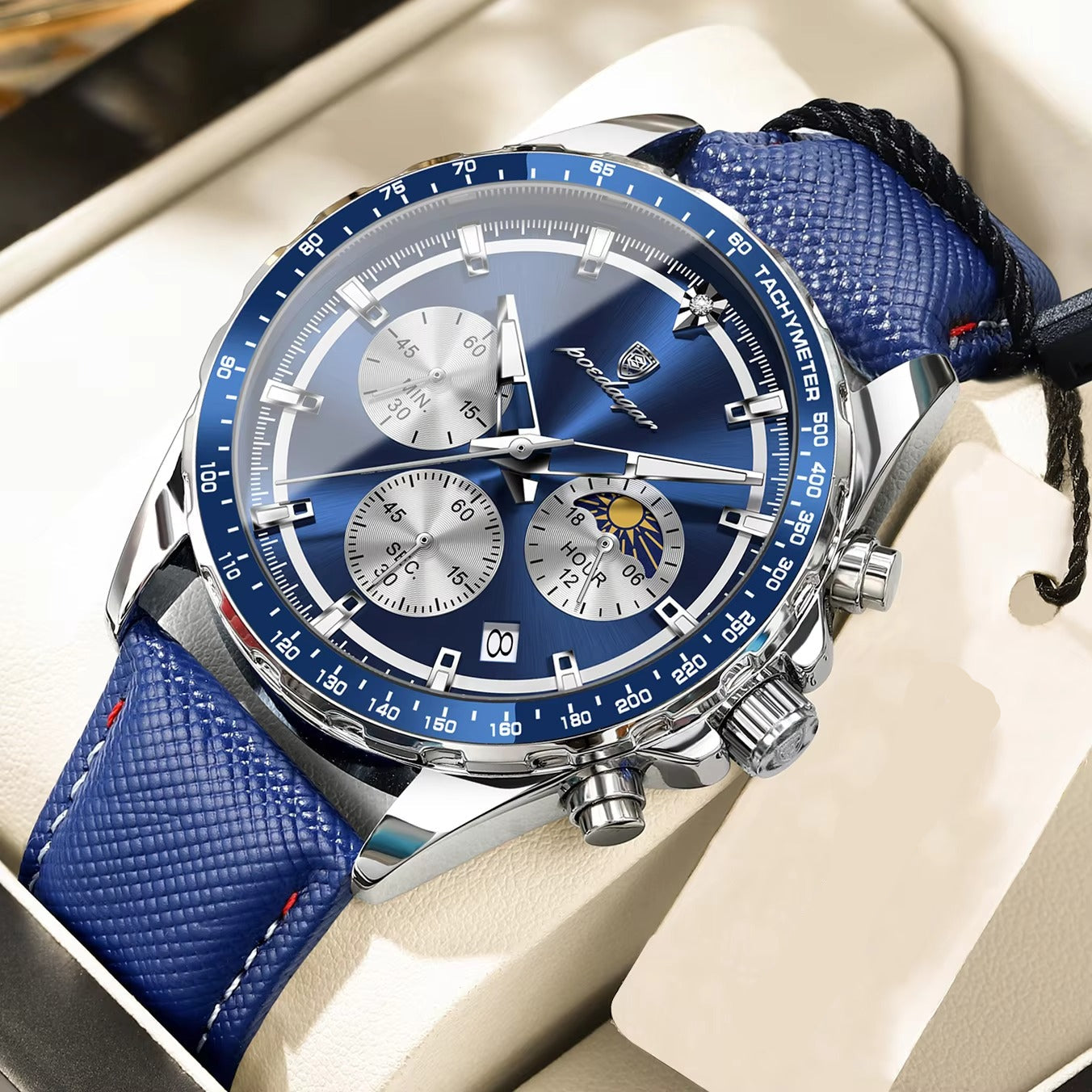 Runde Leder Armbanduhr "Orologio da polso in pelle no.5279“ - PITANI