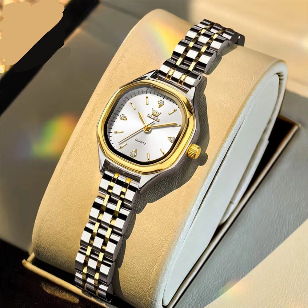 Elegante achteckige Edelstahl Armbanduhr "Lusso elegante no.3234“ - PITANI