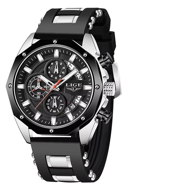 Edelstahl Armbanduhr "Militare in silicone no.4114" - PITANI