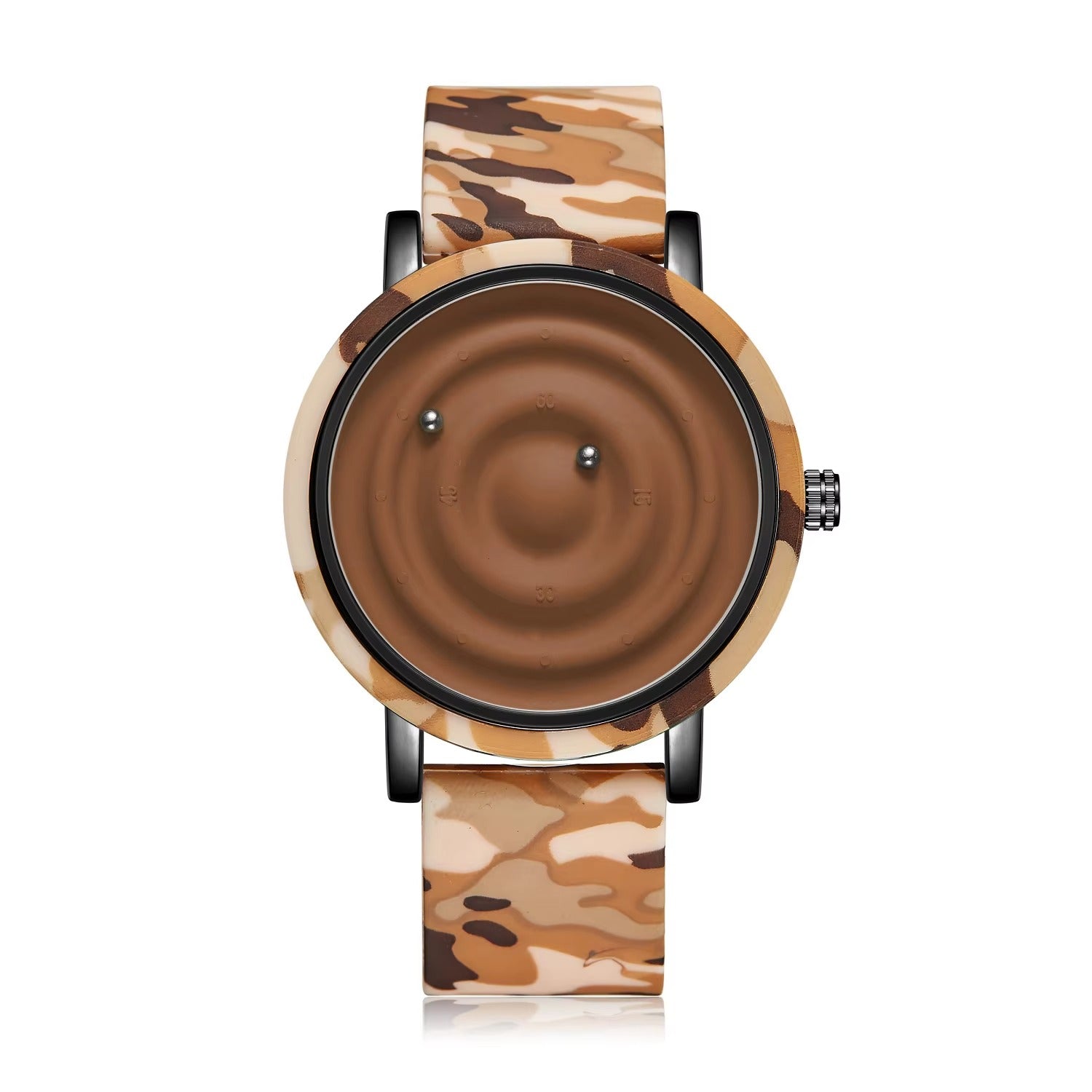 Außergewöhnliche Armbanduhr mit magnetischen Kugelzeiger "Magnetico galleggiante no.3214" - PITANI