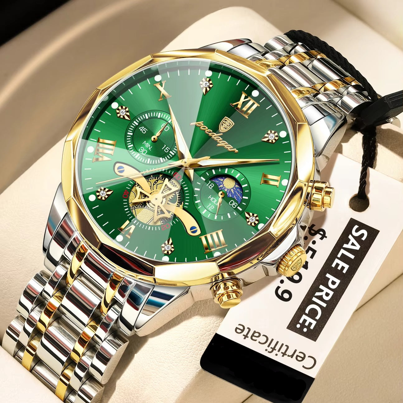 Edelstahl Armbanduhr "Originale di alta qualità no.4159" - PITANI