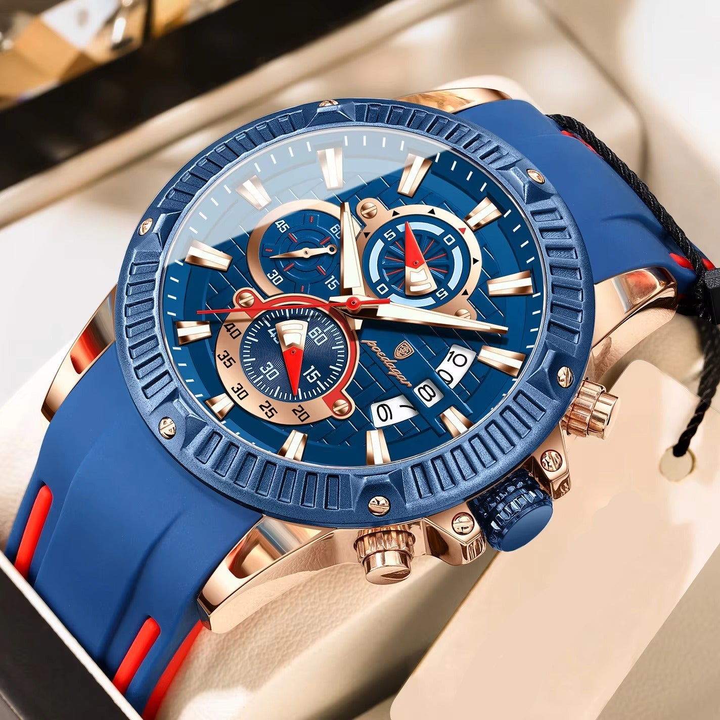 Edelstahl Armbanduhr "Sport di tendenza no.4167" - PITANI