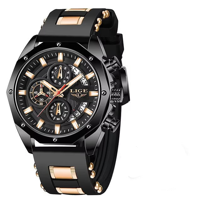 Edelstahl Armbanduhr "Militare in silicone no.4114" - PITANI