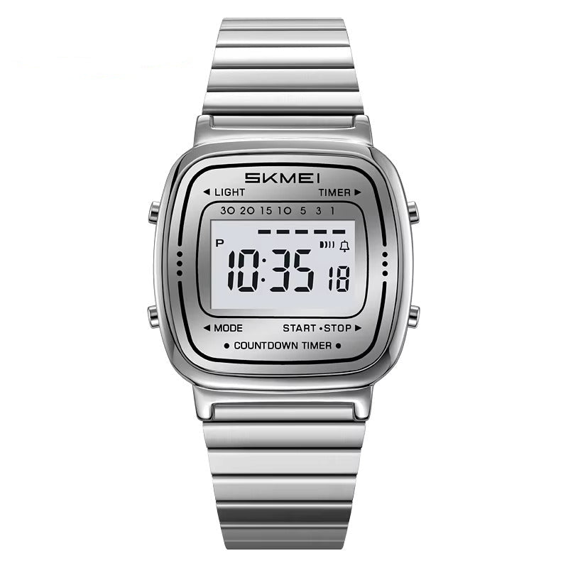 Digitale Edelstahl Armbanduhr "Orologio digitale no.5292“ - PITANI