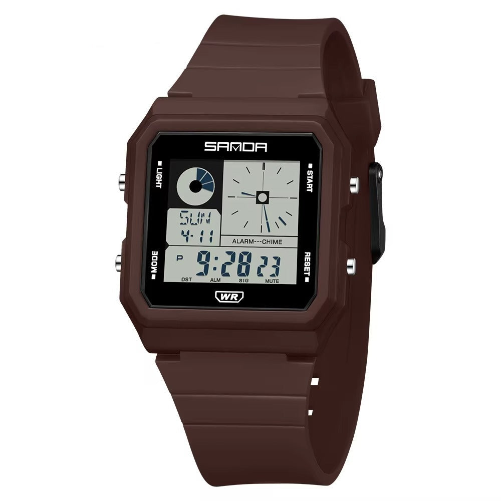 LED Vintage Armbanduhr "Quadrato d'epoca no.3233“ - PITANI