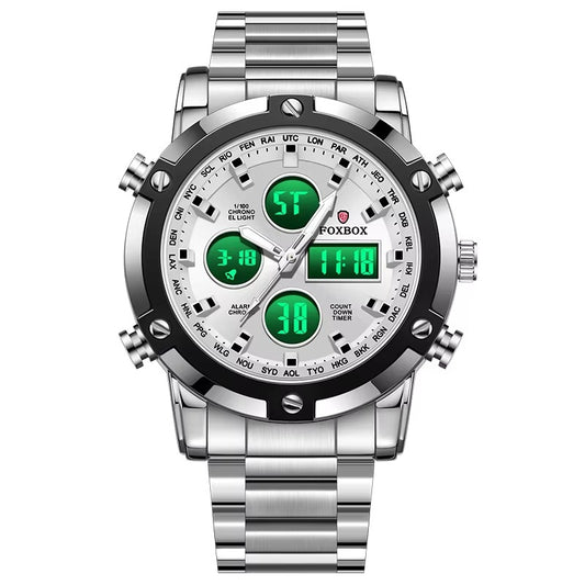 Edelstahl Armbanduhr "Cronografo no.5287“ - PITANI