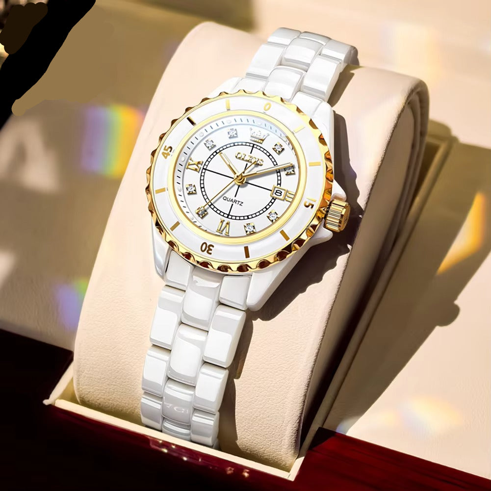 Elegante Keramik Armbanduhr "Acciaio ceramico no.3232“ - PITANI