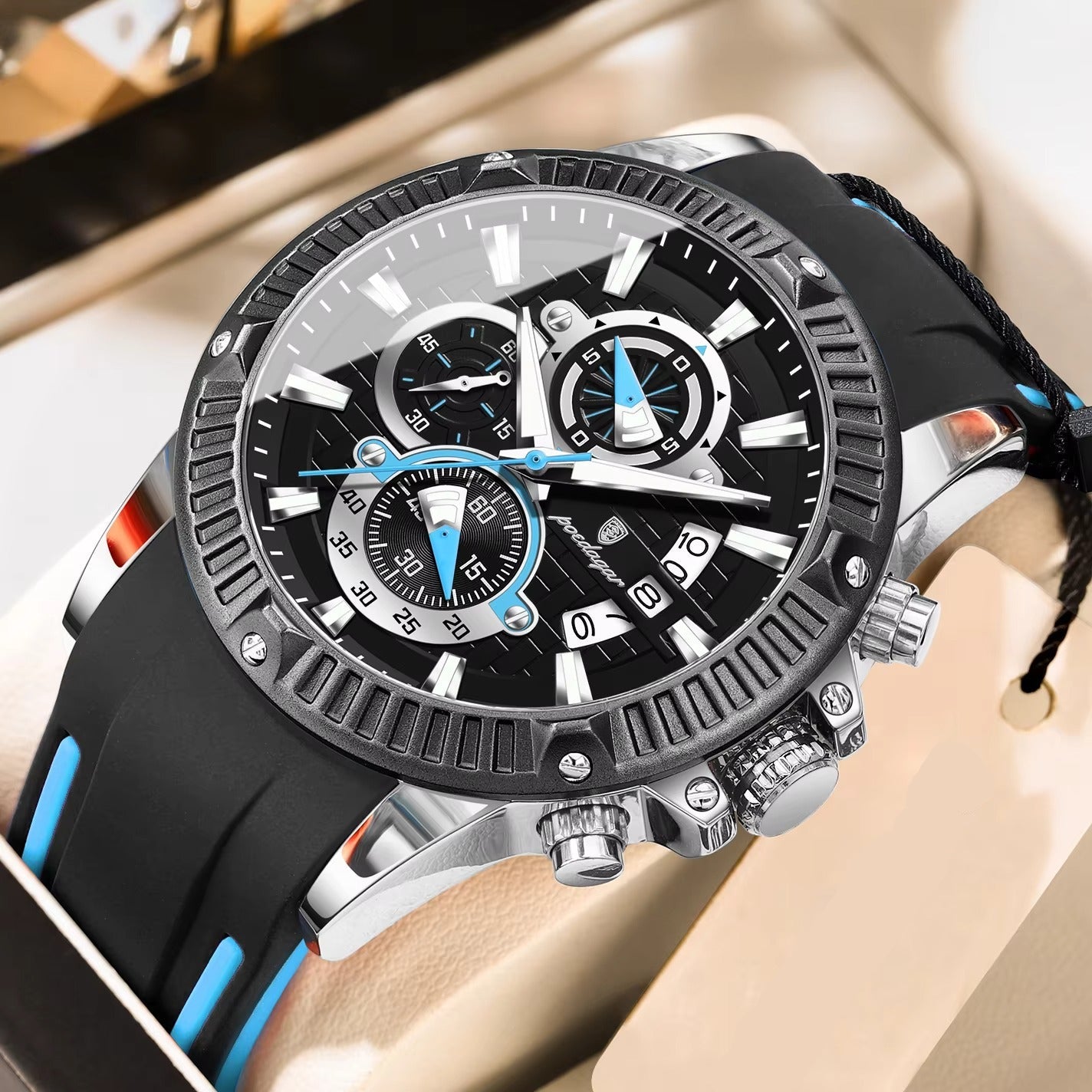 Edelstahl Armbanduhr "Sport di tendenza no.4167" - PITANI