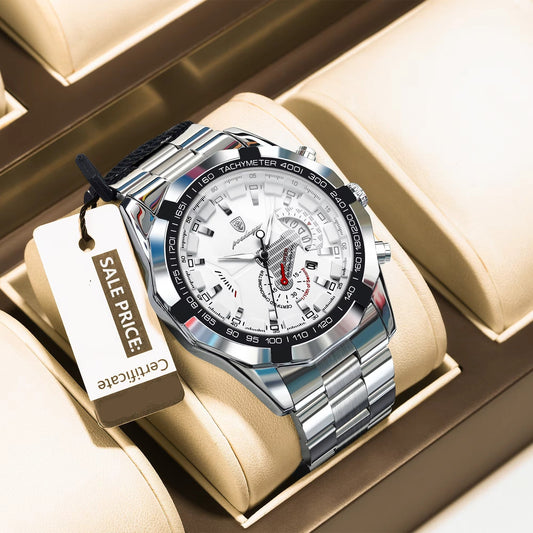 Edelstahl Armbanduhr "Orologio militare da uomo impermeabile no.4191" - PITANI