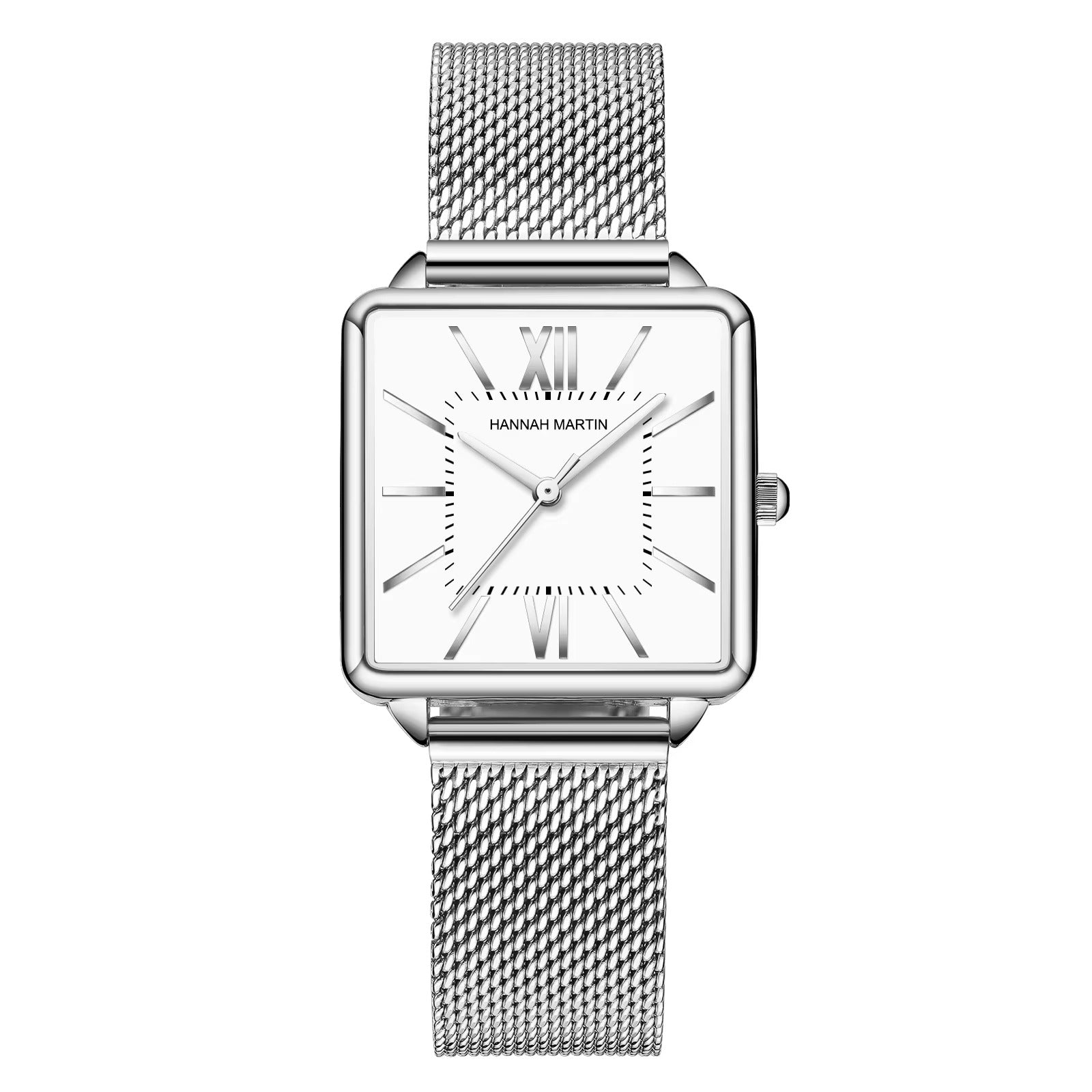 Quadratisch minimalistische Mesh Armbanduhr "Orologio regalo per donna no.5146" - PITANI