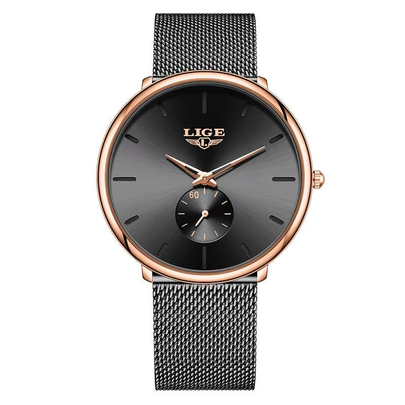 Schlicht minimalistische Mesh Armbanduhr "Cinturino in maglia no.3231“ - PITANI