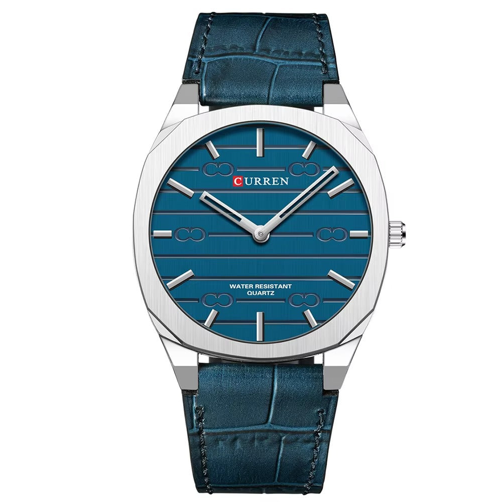 Minimalistisch moderne Leder Armbanduhr "Sottile alla moda no.5224“ - PITANI