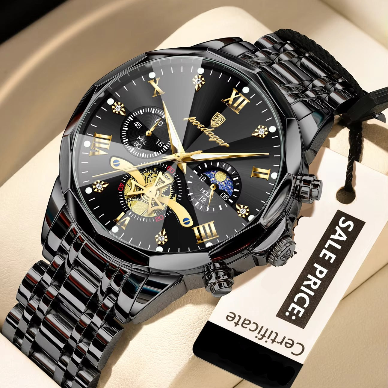 Edelstahl Armbanduhr "Originale di alta qualità no.4159" - PITANI