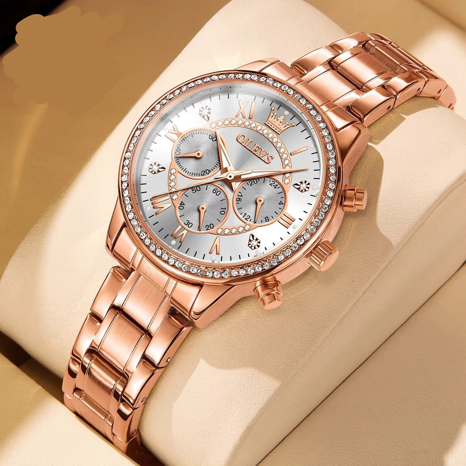 Glitzer Armbanduhr im eleganten Design "Orologio lamore di no.5174" - PITANI