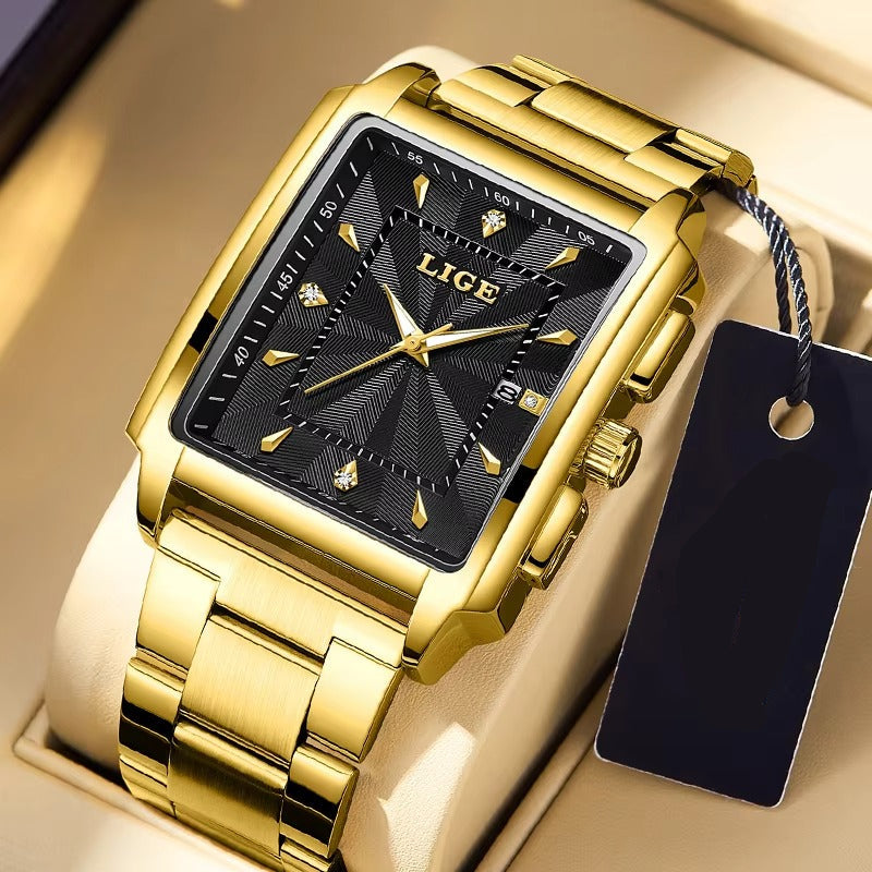 Edelstahl Armbanduhr "Orologio con data automatica no.4138" - PITANI