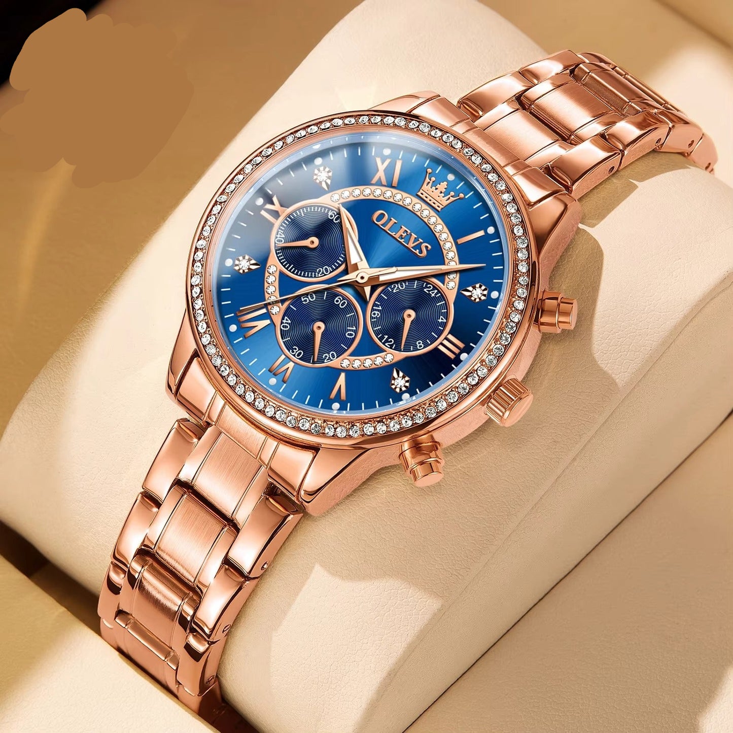 Glitzer Armbanduhr im eleganten Design "Orologio lamore di no.5174" - PITANI