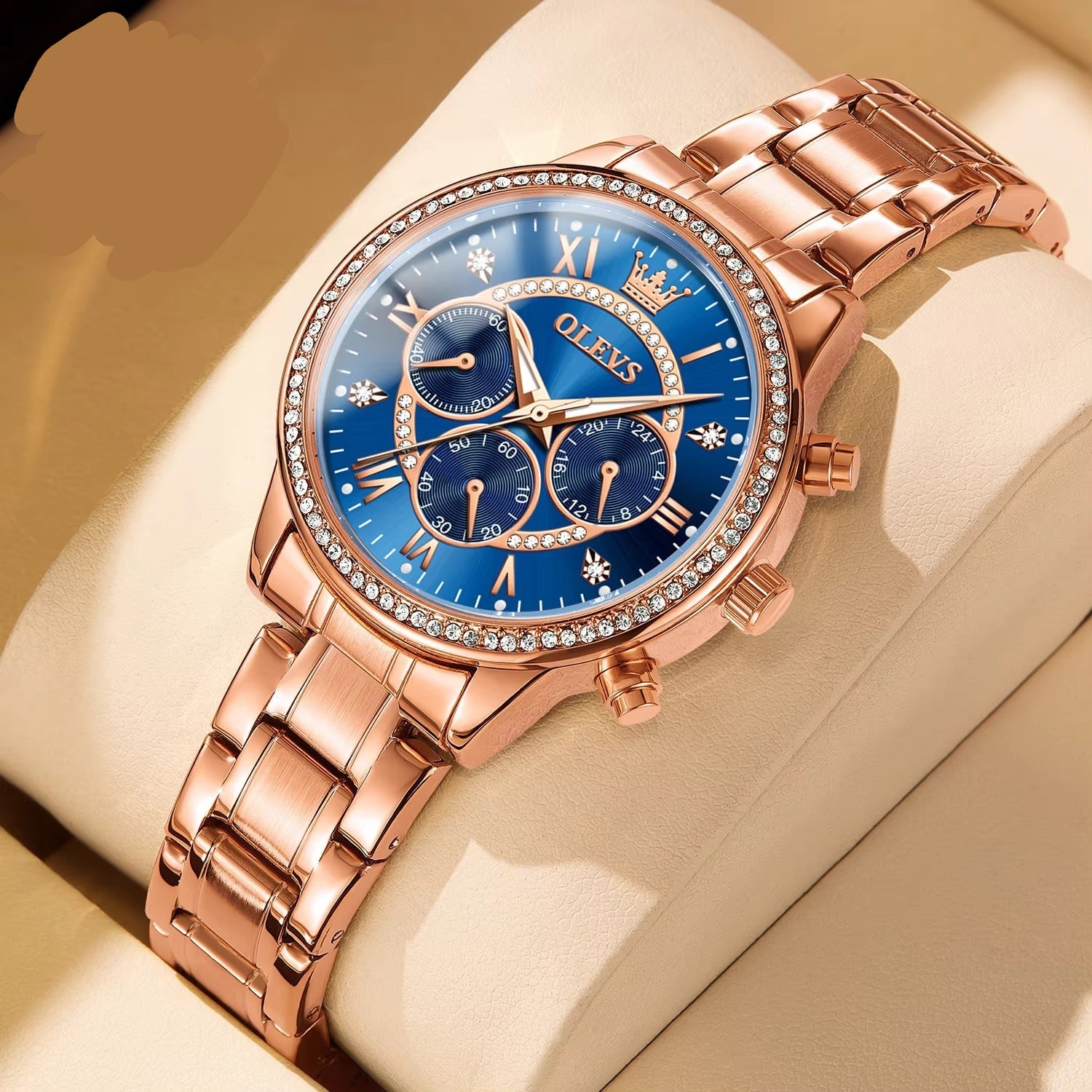 Glitzer Armbanduhr im eleganten Design "Orologio lamore di no.5174" - PITANI